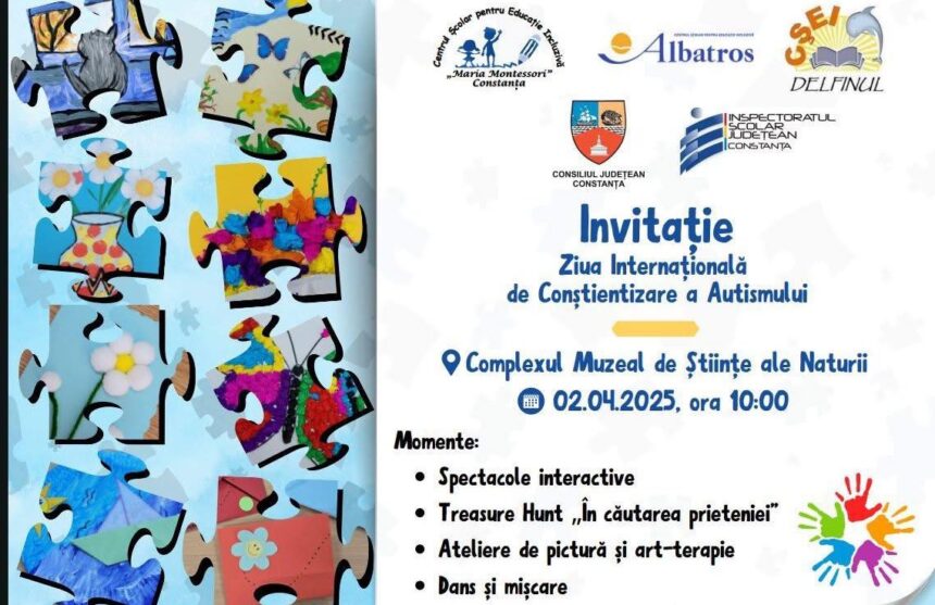 eveniment dedicat zilei internationale de constientizare a autismului ateliere de pictura si art terapie dans si miscare 67ea98214bc6f