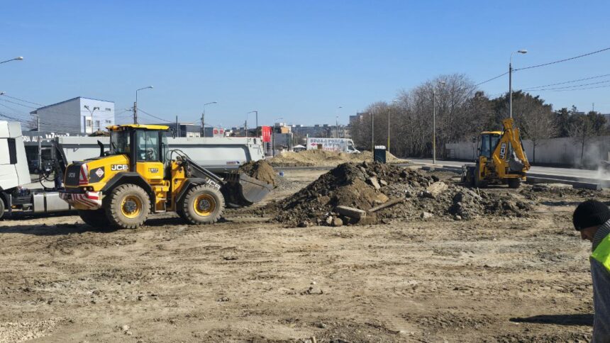 foto bazarul gorbaciov demolat complet lucrari intense pentru transformarea zonei in parcare si spatii verzi 67ca9929e3ffa