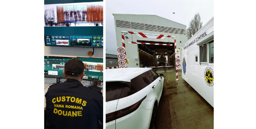 foto sistem de scanare cu raze x la autoritatea vamala romana va fi folosit pentru controlul autoturismelor si microbuzelor 67e59880bdd22