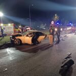 Accident grav la intrarea în Mamaia. Două victime se zbat între viață și moarte. O mașină s-a rupt în două în urma impactului. 3 foto video accident cumplit la intrare in mamaia doua victime se zbat intre viata si moarte o masina s a rupt in doua in urma impactului 67cf86e3c3104