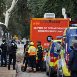 galerie foto cel putin 34 de raniti intre care 4 in stare grava intr un accident in care au fost implicate doua autocare la barcelona 67c5f7df508eb