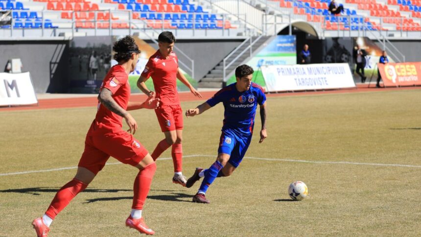 galerie foto ramase fara adversare in liga 2 steaua bucuresti si chindia targoviste au jucat totusi astazi doua debuturi la echipa din ghencea 67cc35ea37887