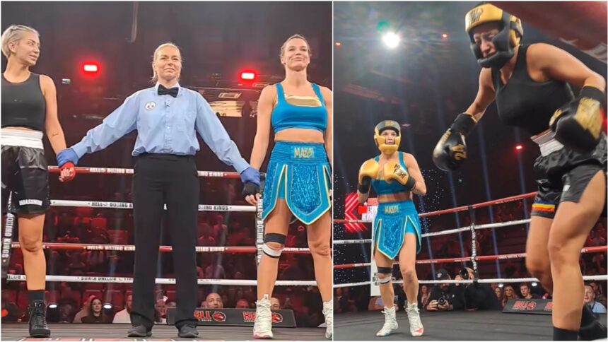 giulia anghelescu si a pus manusile de box si a intrat in ring ce reactie a avut sotul ei am fost la toate antrenamentele 67c5887b0be06