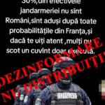 jandarmeria romana avertizeaza asupra unei noi dezinformari pe retelele sociale nu avem efective aduse din franta 67d03fee9e7a6