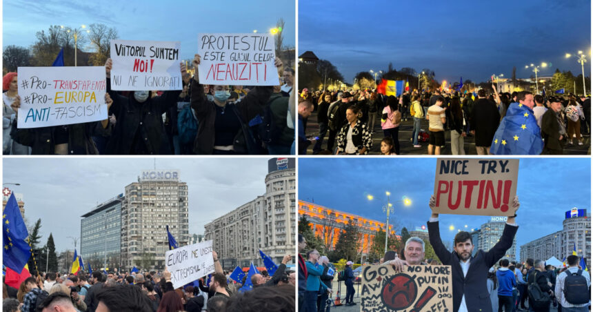 Peste 10.000 de oameni la mitingul pro-UE din Piața Victoriei, afirmă organizatorii. „Am venit pentru democrație” 1 live text peste 10 000 de oameni la mitingul pro ue din piata victoriei spun organizatorii am venit pentru democratie 67d5d300e679c