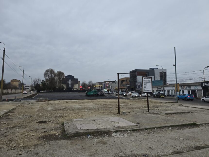 locuri de parcare si spatii verzi in locul fostului bazar gorbaciov au inceput lucrarile 67d8aeba66f81