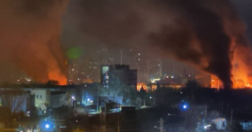odesa atacata cu un val de drone joi noapte explozii si intreruperi de energie electrica 67dcfe1d410ca