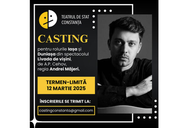 teatrul de stat constanta cauta tineri artisti pentru un nou spectacol 67caa0383746b