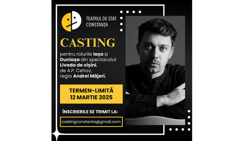 teatrul de stat constanta cauta tineri artisti pentru un nou spectacol 67caa0383746b