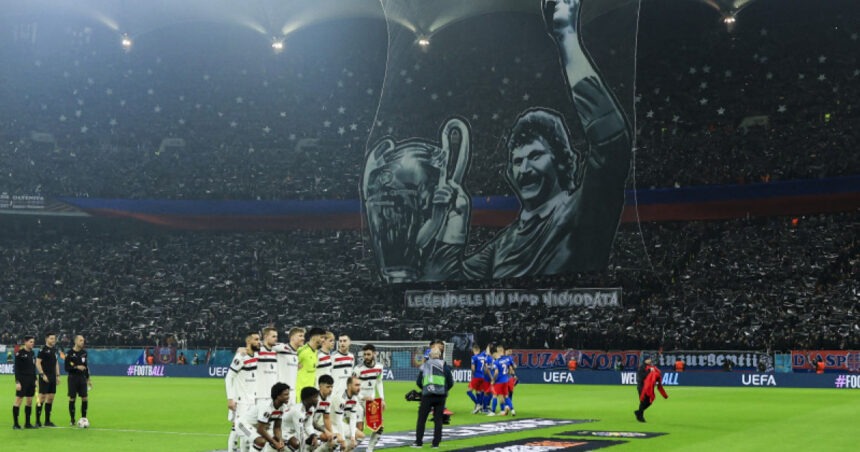 uefa a amendat fcsb pentru incidentele provocate de fani la meciul cu manchester united 67c9cbde62bde