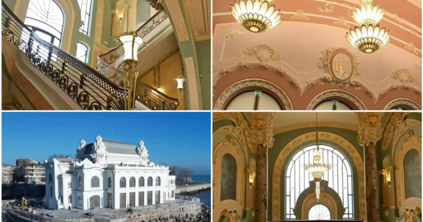 video cazinoul din constanta si a recapatat stralucirea de altadata cum arata acum la interior bijuteria arhitecturala de la malul marii 67e4dca66ee19