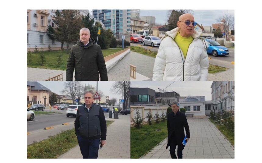 video emil banias ion dumitrache marius stamat si george visan prezenti la ipj constanta pentru a semna controlul judiciar in dosarul portul 67e102420d5b7