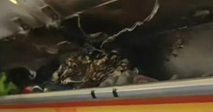 video incendiu in timpul zborului in cabina unui avion al companiei hong kong airlines 67dc8deb83c12