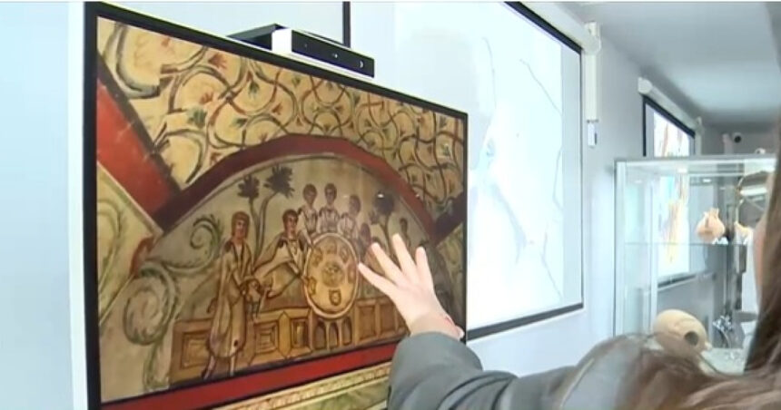 video monument unic descoperit in constanta inclus dupa 37 de ani in circuitul turistic cum arata mormantul pictat hypogeu 67e0e8273262f