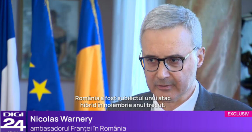 video nicolas warnery ambasadorului frantei la bucuresti romania a fost subiectul unui atac hibrid in noiembrie anul trecut 67c880d6af9b5