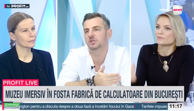 video profit ro tv fondatorii mina primul muzeu de arta imersiva din romania avem mai multe discutii deschise pentru extindere in europa de est vrem sa extindem si mina pop up in mai multe 67c935fc4e409