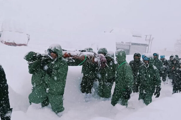 zeci de muncitori din india au fost salvati dupa ce au stat 60 de ore blocati in containere metalice lovite de o avalansa in himalaya 67c58da14ba35
