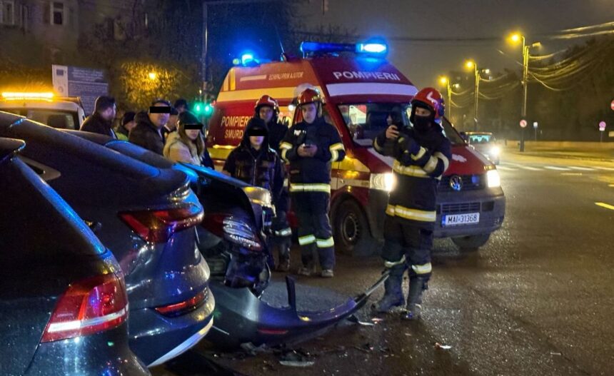a fost retinut soferul beat care provocat accidentul de pe strada dezrobirii patru masini au fost avariate 67ee545c68a6a