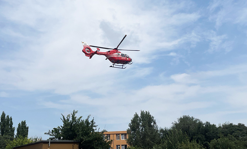 accident rutier pe a4 spre ovidiu o persoana a fost preluata de elicopterul smurd 680a46a9f18be