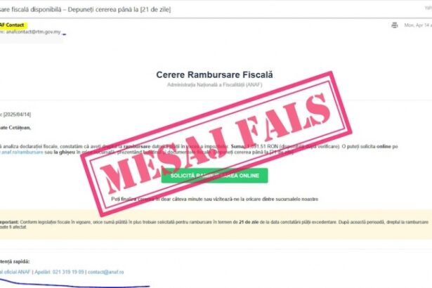 anaf atentioneaza cu privire la o noua campanie de e mailuri false 67fe878062b88
