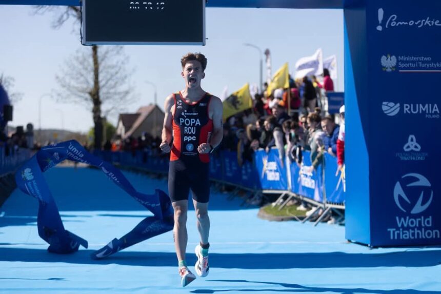 aur carol popa de la csm constanta este campion european de juniori la duatlon 680df09505347