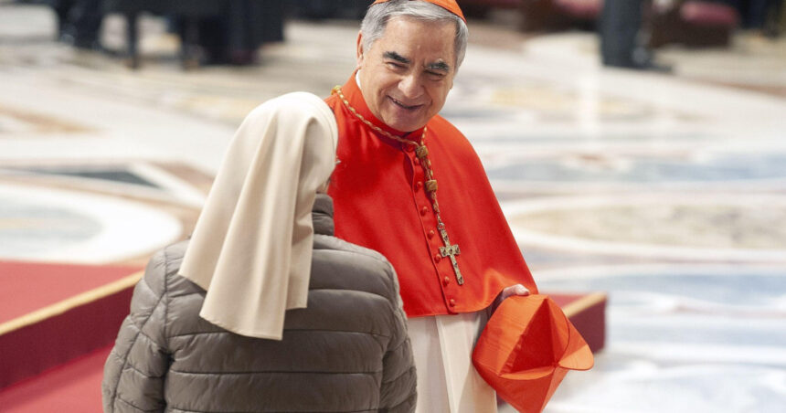 cardinalul italian condamnat pentru deturnare de fonduri spune ca nu va participa la conclavul pentru alegerea noului papa 6810dd8f425bc