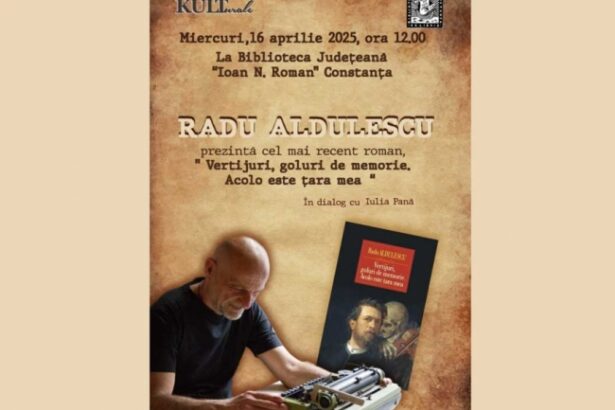 dialog cu scriitorul radu aldulescu miercuri 16 aprilie la biblioteca judeteana constanta 67fe4e20e58b4