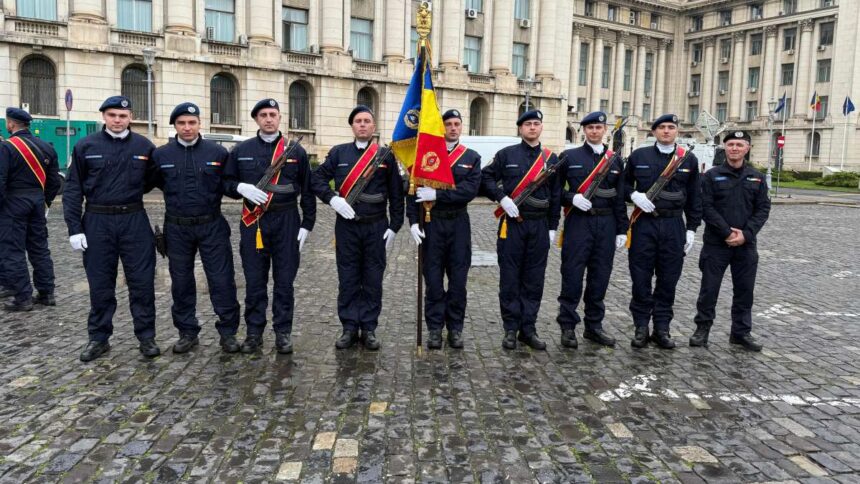 drapelul de lupta al gruparii de jandarmi mobile tomis constanta a fost decorat cu ordinul national barbatie si credinta in grad de cavaler 67eea379b6d57