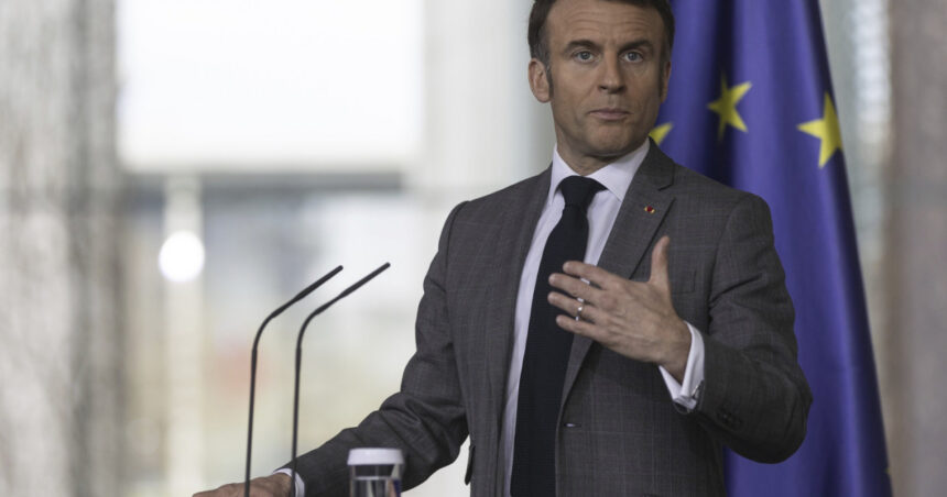 emmanuel macron ar putea sa isi asume rolul de negociator din partea ue cu vladimir putin the telegraph 67f14dceb8994