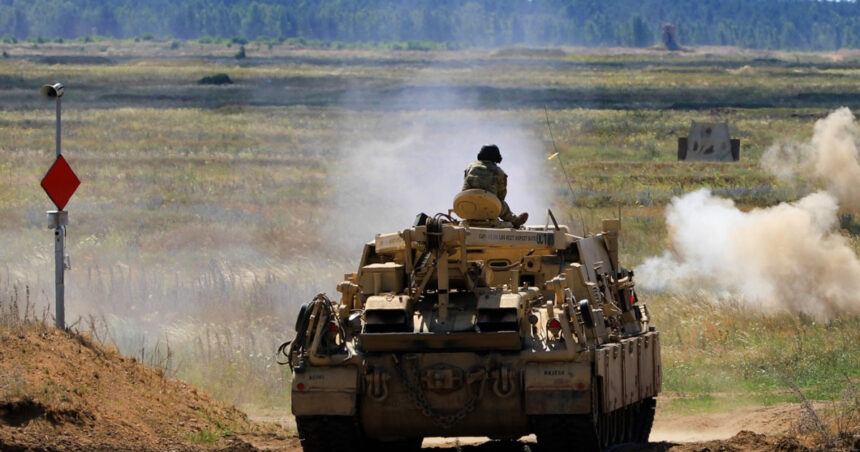 foto ce este m88a2 hercules vehiculul greu al armatei sua care s a scufundat intr un incident mortal de antrenament in lituania 67f2080ff3c72