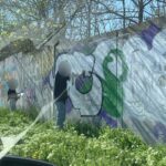 foto doi tineri care desenau pe un gard amendati de politia locala constanta iata valoarea sanctiunii 680f50e87e9d6