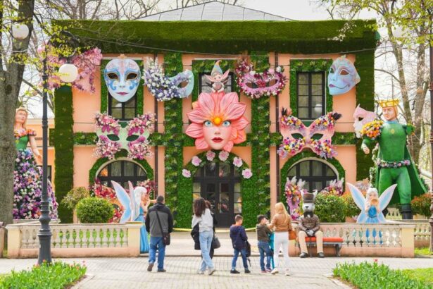 foto scene de basm la craiova targul de paste din parcul romanescu este promovat pe european best destination 67f10cecf359e
