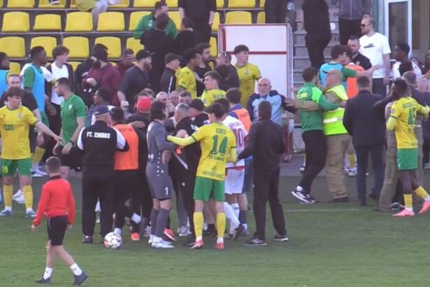 foto si video bataie generala la finalul derby ului pentru titlu din moldova numai arbitrii n au impartit pumni era deja la pamant 6804f7eedda39