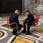 foto trump si zelenski fata n fata la vatican pentru prima data de la dialogul aprins din biroul oval din februarie 680cdb8a5fac5