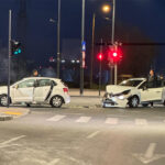 foto video accident rutier in zona far doua autoturisme s au ciocnit 680a89903d4a4