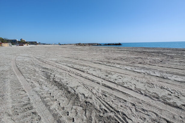 foto video o noua plaja a fost creata la mangalia aceasta se intinde de la saturn si pana in zona spitalului municipal 68066e47aaa33