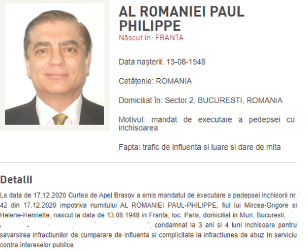 fugarul printul paul phillipe al romaniei plasat in arest la domiciliu la paris in baza mandatului emis de autoritatile romane 67f388d8a1115