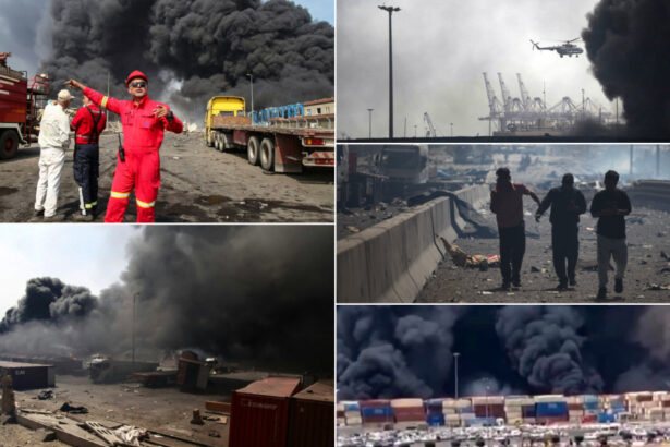 galerie foto cel putin 18 persoane au fost ucise in explozia devastatoare din cel mai mare port din iran alte peste 700 au fost ranite 680dbea6f1c2a