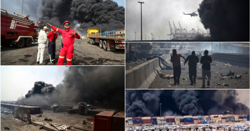 Cel puțin 18 persoane au fost ucise în explozia devastatoare din cel mai mare port din Iran, iar alte peste 700 au fost rănite. 1 galerie foto cel putin 18 persoane au fost ucise in explozia devastatoare din cel mai mare port din iran alte peste 700 au fost ranite 680dbea6f1c2a