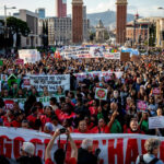 galerie foto zeci de mii de oameni au protestat in spania impotriva crizei locuintelor sa punem capat speculei imobiliare 67f251f08bd1f