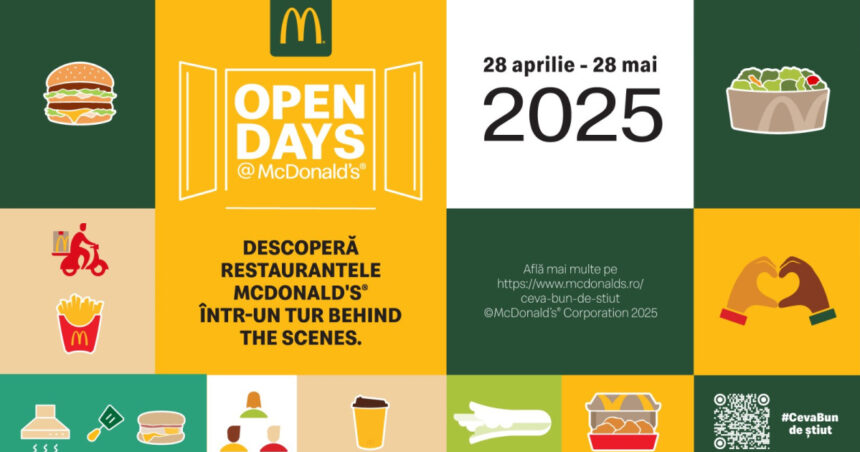 p open days la mcdonalds o experienta autentica in culisele bucatariei restaurantelor din toata tara 68110df9b7715