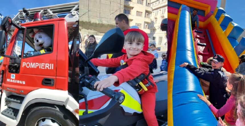 pompier pentru o zi copiii din constanta eroii unui eveniment interactiv organizat in piata ovidiu 67fb83610c325