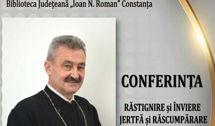 rastignire si inviere jertfa si rascumparare a sasea conferinta sustinuta de parintele marius mosteanu la biblioteca judeteana constanta 67eb8becb8fad