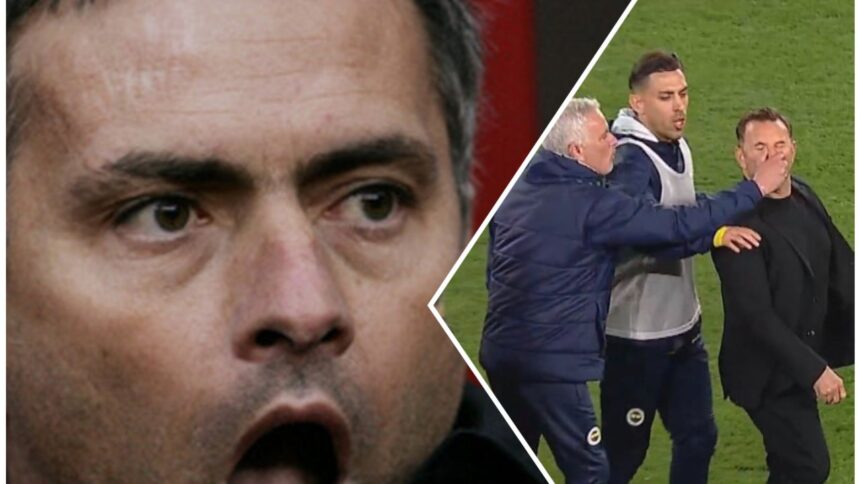sanctiunea usturatoare pe care o risca mourinho dupa ce l a ciupit de nas pe antrenorul lui galatasaray 67ee3dafba884