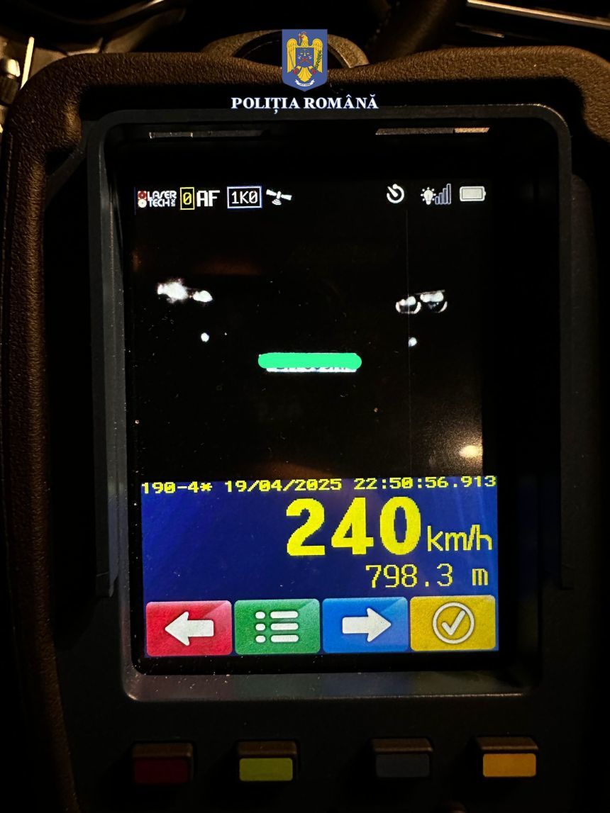 sofer prins cu o viteza uluitoare pe a2 tanarul de 22 de ani a ramas fara permis auto si a luat o amenda incredibila 680500a7617a0