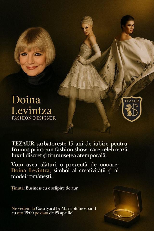 stralucire de aur si eleganta la superlativ tezaur a sarbatorit 15 ani de excelenta cu un fashion show spectaculos 680b129419047