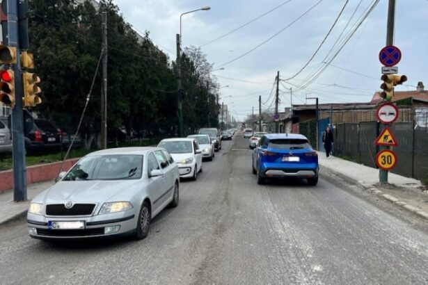trafic restrictionat total pe un tronson al strazii baba novac din constanta 67f4b86782404