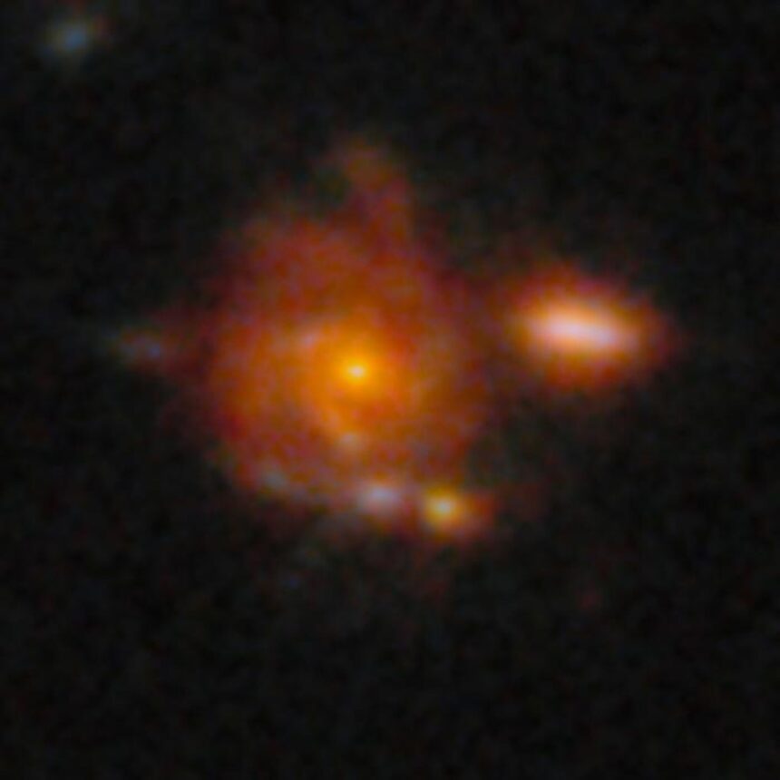 un astronom a descoperit cea mai veche galaxie spiralata din univers 6805efe203564