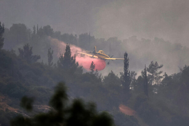 video incendii in apropiere de ierusalim drumuri blocate si mai multe localitati evacuate 68122059dae58