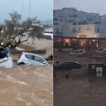 video inundatii de proportii pe insula paros din grecia pagube semnificative masini luate de ape case si magazine distruse 67eb85ce718bd
